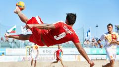 Beach soccer; Swiss national team; Angelo Schirinzi