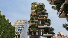 Green apartment building in Milan 