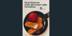 Advertisement for fish sticks in the '70s.