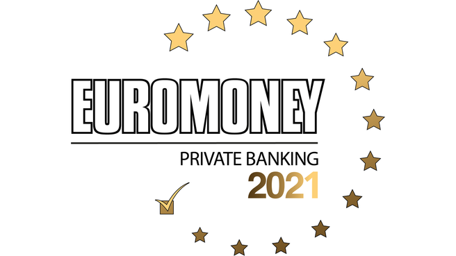 Credit Suisse was named the Best Bank  for UHNWIs in the Euromoney Private Banking Awards 2021.