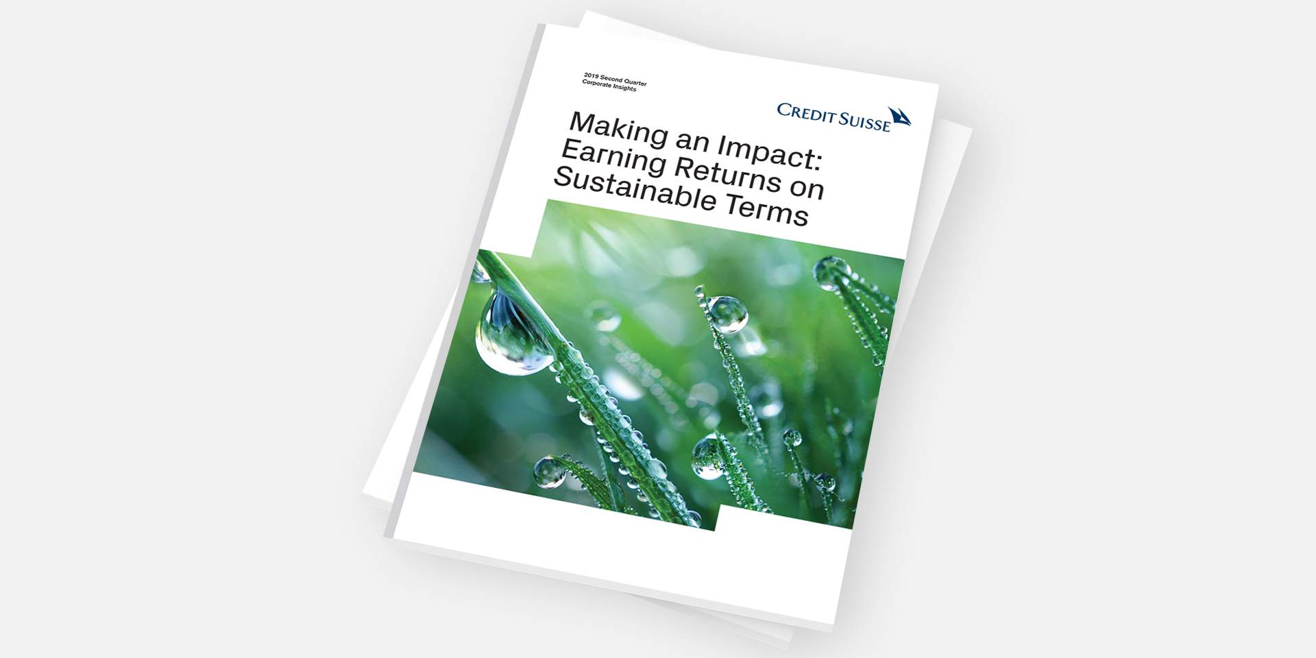 Making an Impact: Earning Returns on Sustainable Terms